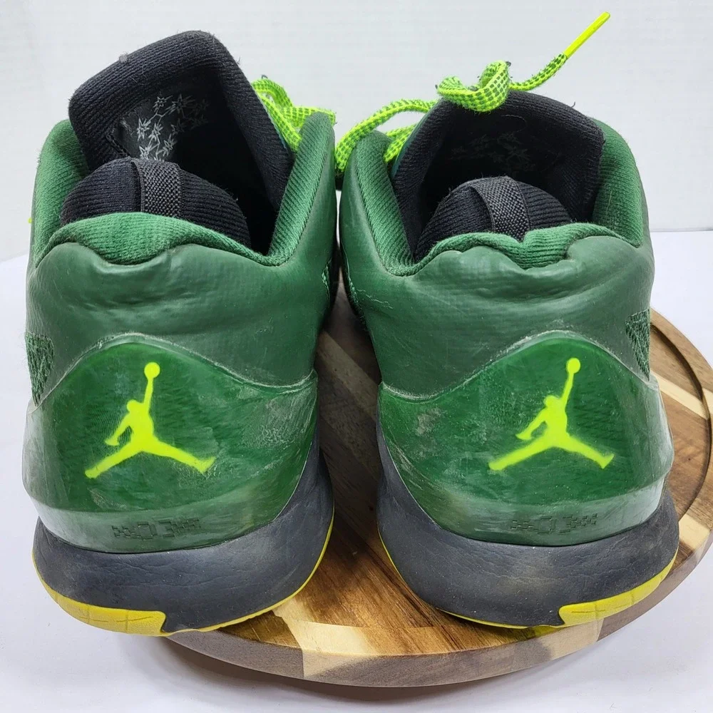 Jordan CP3.VIII Basketball Shoes Mens 12 Green Good Iridescent 684855-350